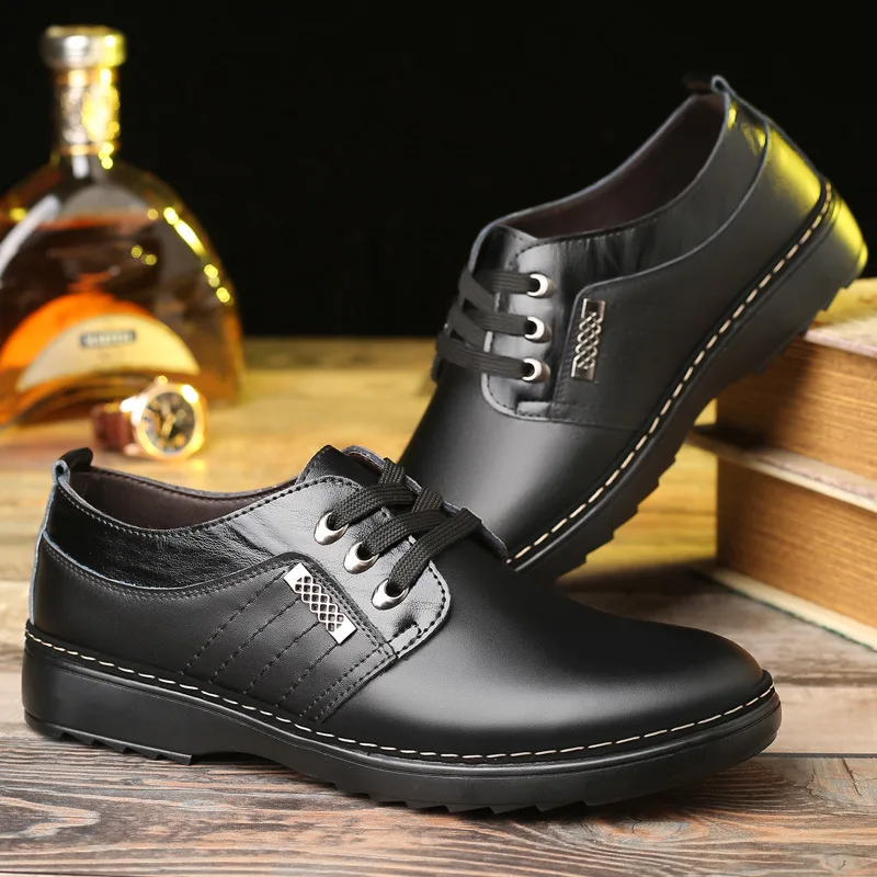 2019 Autumn and Winter Classic Men's Shoes Business Formal Men's Leather Shoes British Pointed Shoes
2019 Autumn and Winter Classic Men's Shoes Business Formal Men's Leather Shoes British Pointed Shoes