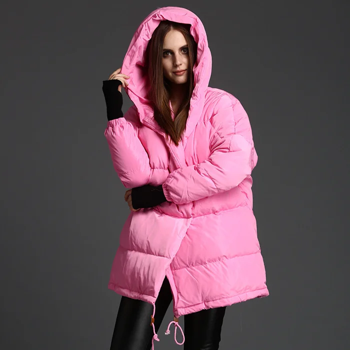 Down jacket female 2021 new medium length loose down jacket autumn winter white duck down hooded down jacket
Down jacket female 2021 new medium length loose down jacket autumn winter white duck down hooded down jacket