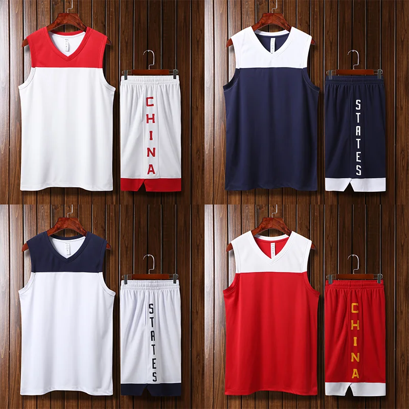 Men Basketball Set Uniforms kits 2019 Big Size college Basketball Jerseys Sports Suits DIY Customized Training suits Wear Summer
Men Basketball Set Uniforms kits 2019 Big Size college Basketball Jerseys Sports Suits DIY Customized Training suits Wear Summer