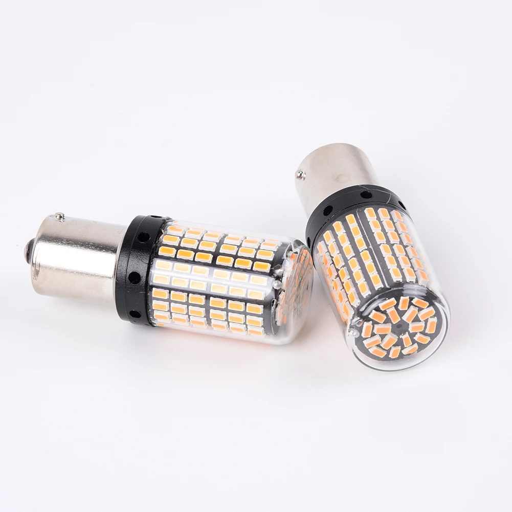 2 шт., Автомобильные Светодиодные поворотники 12 в 18 Вт 3000 К 1156 144SMD BAU15S PY21W Canbus
2 шт., Автомобильные Светодиодные поворотники 12 в 18 Вт 3000 К 1156 144SMD BAU15S PY21W Canbus