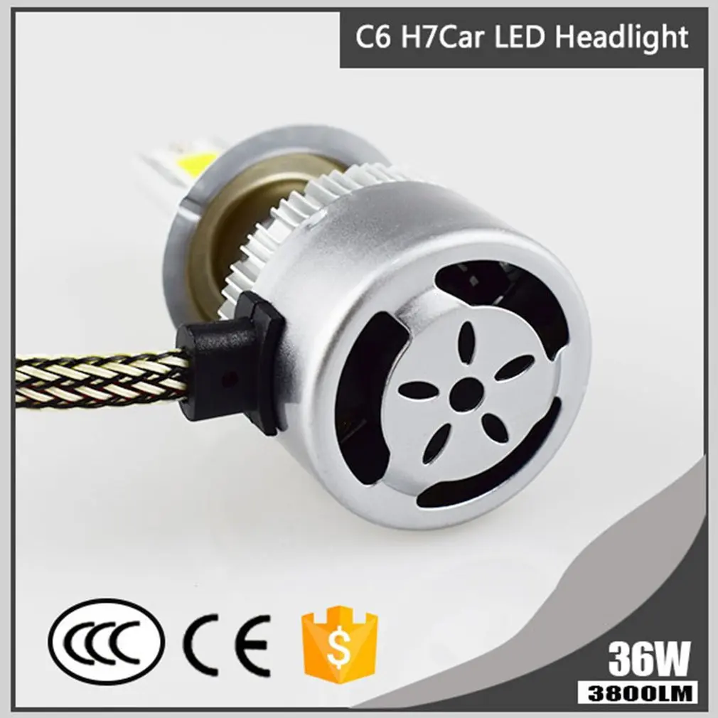 Newest 2 Pcs Led Headlight 6000K 36W 3800LM C6 Headlight Car Hi/Lo Beam Auto Bulbs
Newest 2 Pcs Led Headlight 6000K 36W 3800LM C6 Headlight Car Hi/Lo Beam Auto Bulbs