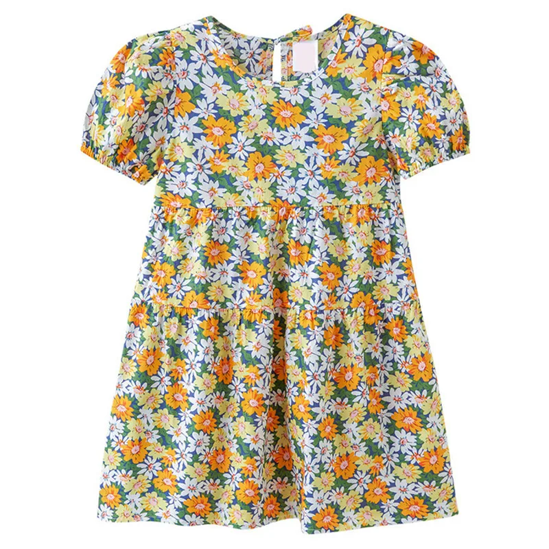 children girl fashion casual dresses 4 to 14 years kids & teen girls summer floral overlay print cotton tiered flare dress
children girl fashion casual dresses 4 to 14 years kids & teen girls summer floral overlay print cotton tiered flare dress