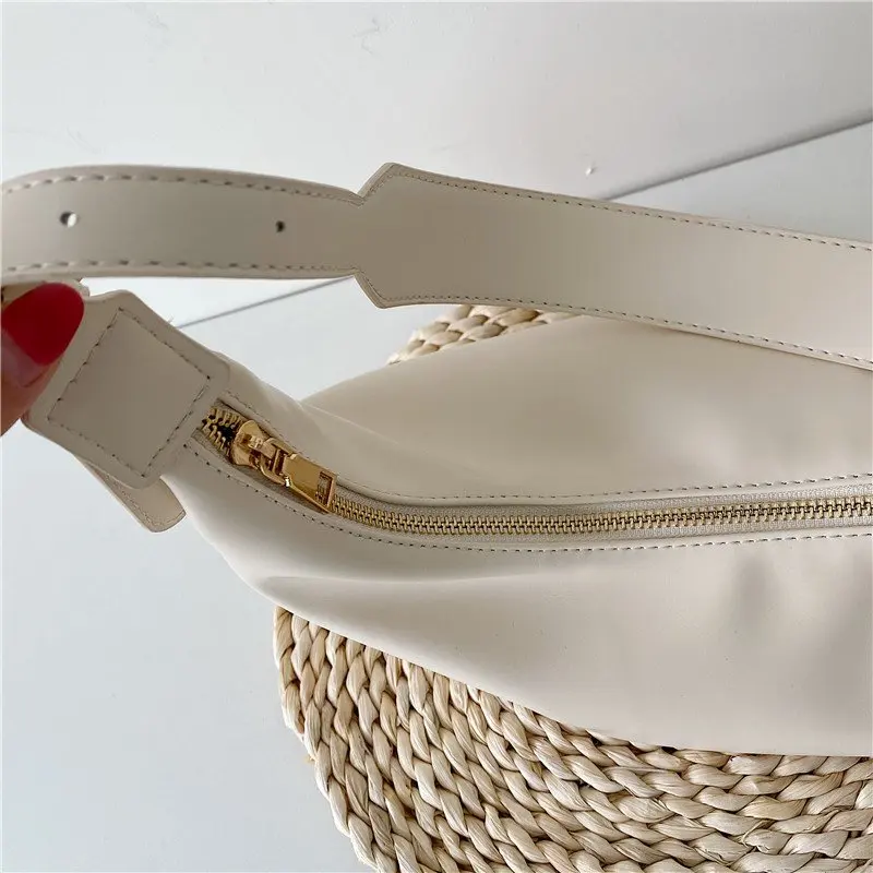 Popular soft waxy crescent dumplings underarm bag 2021 new casual fashion wild large-capacity retro shoulder bag
Popular soft waxy crescent dumplings underarm bag 2021 new casual fashion wild large-capacity retro shoulder bag