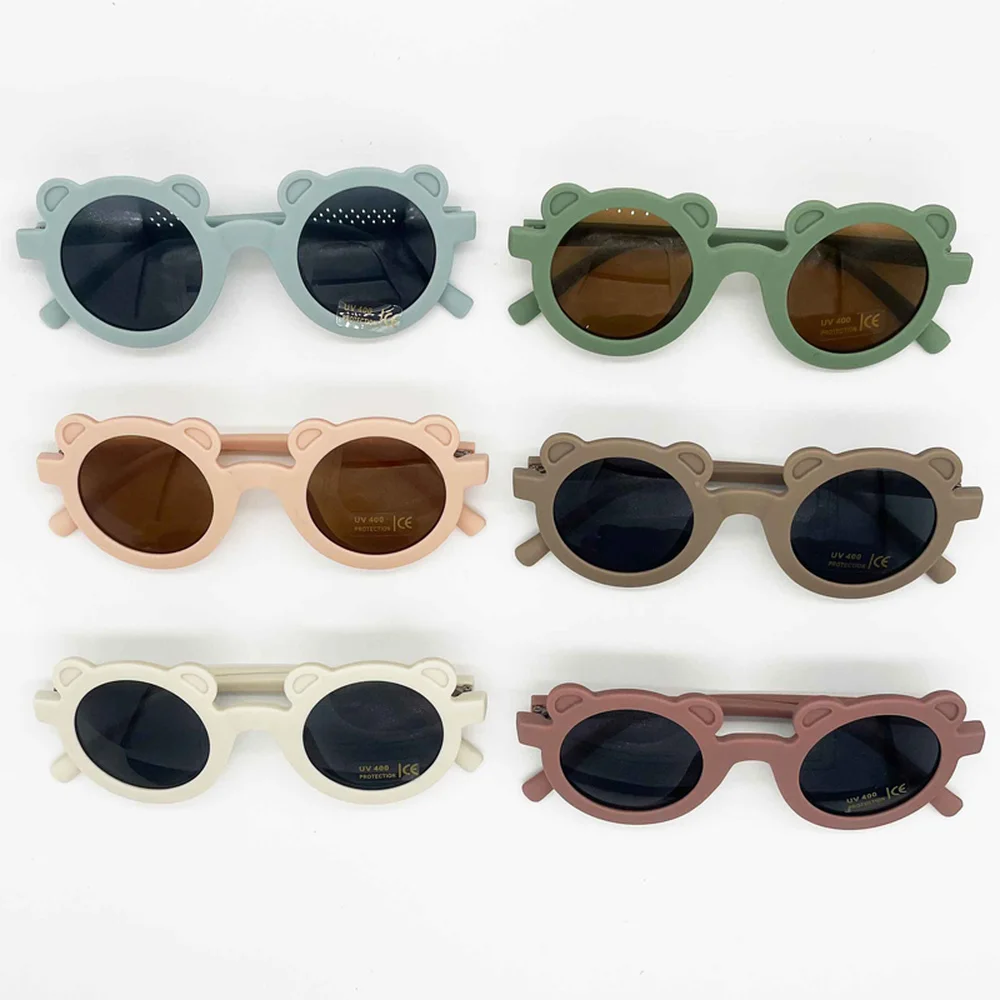 New Cartoon Lovely Kids Sunglasses Bear Shape Frame Girls Children Sun Glasses Round Street Beat Baby Boy Eyeglasses Cute Shades
New Cartoon Lovely Kids Sunglasses Bear Shape Frame Girls Children Sun Glasses Round Street Beat Baby Boy Eyeglasses Cute Shades