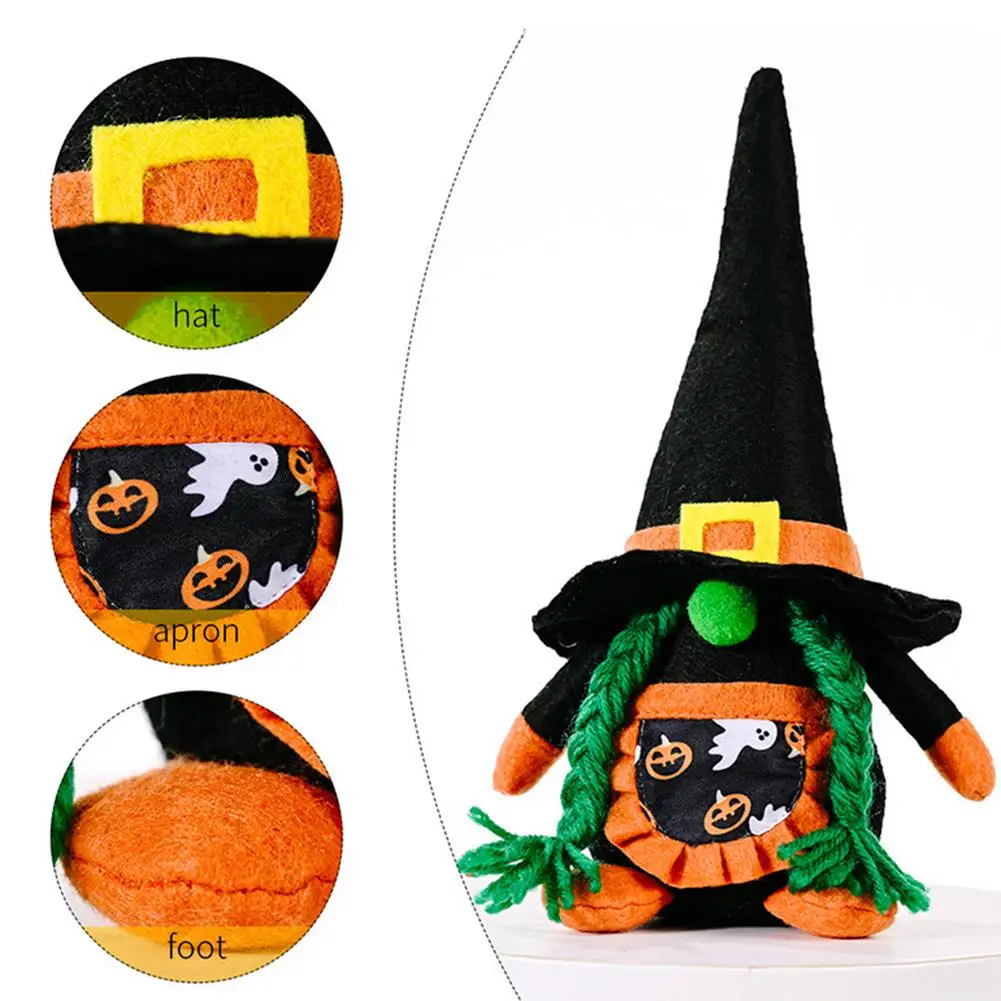 Halloween Gnome Plush Decoration Faceless Doll Handmade Elf Figurines Ornaments For Home Living Room Decoration 
Halloween Gnome Plush Decoration Faceless Doll Handmade Elf Figurines Ornaments For Home Living Room Decoration