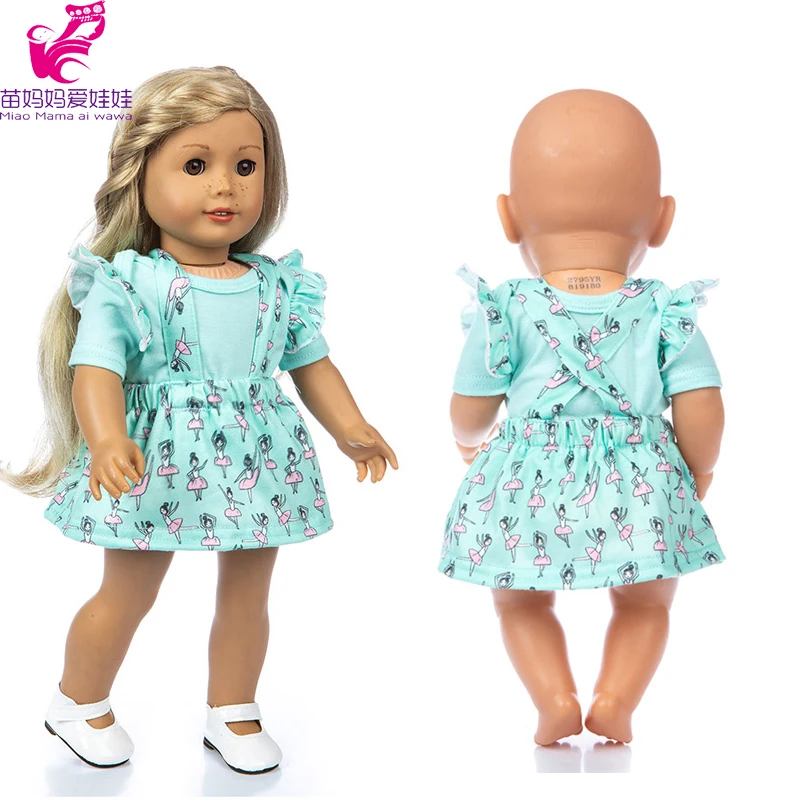 17 inch Baby Doll strap skirt and shirt 18 inch american og girl doll clothes dress toys outwears
17 inch Baby Doll strap skirt and shirt 18 inch american og girl doll clothes dress toys outwears