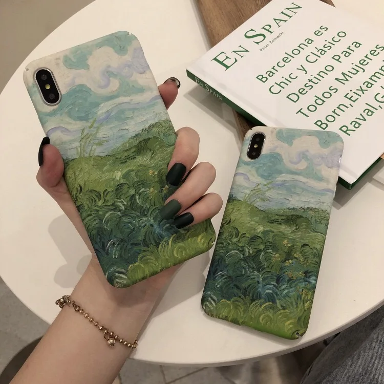 Чехол для телефона Green Grassland модный жесткий чехол из поликарбоната с полным