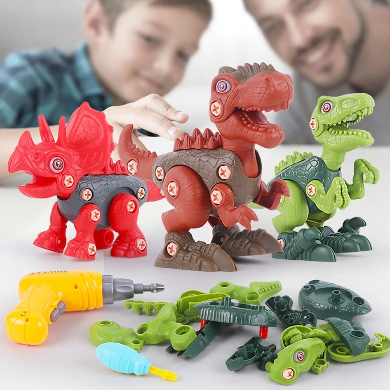 DIY Disassembly Dinosaur Model Assembled Puzzle Building Blocks Educational Toy P31C
DIY Disassembly Dinosaur Model Assembled Puzzle Building Blocks Educational Toy P31C