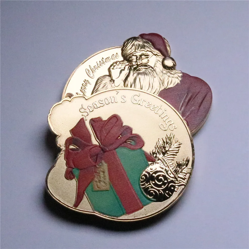 2021 New Christmas Santa Claus Commemorative Coin Souvenir Collectible Art Decorations Christmas Gift
2021 New Christmas Santa Claus Commemorative Coin Souvenir Collectible Art Decorations Christmas Gift