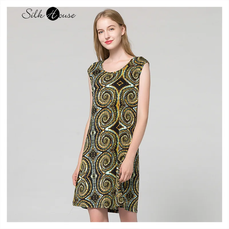 High-grade Mulberry Silk Women's Printed Bottom Petticoat Nightdress Summer High-grade Silk Double-sided Knitted Vest Skirt
High-grade Mulberry Silk Women's Printed Bottom Petticoat Nightdress Summer High-grade Silk Double-sided Knitted Vest Skirt