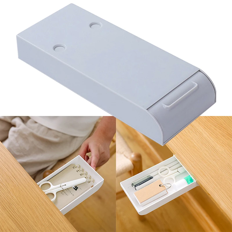 Under Desk Table Drawer Pencil Organizer Hidden Storage Box Self Stick Pencil Tray Desk Table Storage Drawer School Stationery
Under Desk Table Drawer Pencil Organizer Hidden Storage Box Self Stick Pencil Tray Desk Table Storage Drawer School Stationery