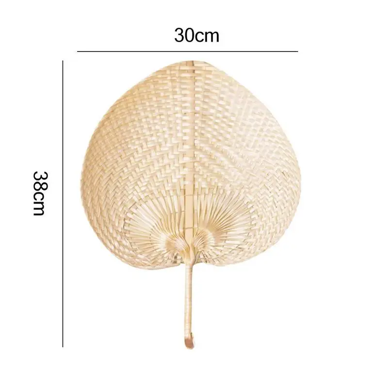 1pc Pure Natural Handmade DIY Heart Shaped Bamboo Woven Fan Summer Cooling Fan Artificial DIY Woven Cooling Fan Home Decoration
1pc Pure Natural Handmade DIY Heart Shaped Bamboo Woven Fan Summer Cooling Fan Artificial DIY Woven Cooling Fan Home Decoration