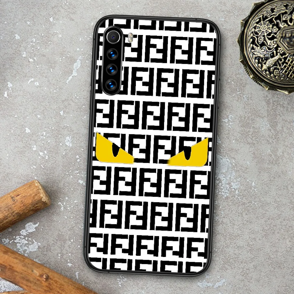 Fashion Luxury Brand F Phone Case For Xiaomi Redmi Note 7 8 8T 9 9S 4X 7 7A 9A K30 Pro Ultra black Cover Silicone Hoesjes Luxury
Fashion Luxury Brand F Phone Case For Xiaomi Redmi Note 7 8 8T 9 9S 4X 7 7A 9A K30 Pro Ultra black Cover Silicone Hoesjes Luxury