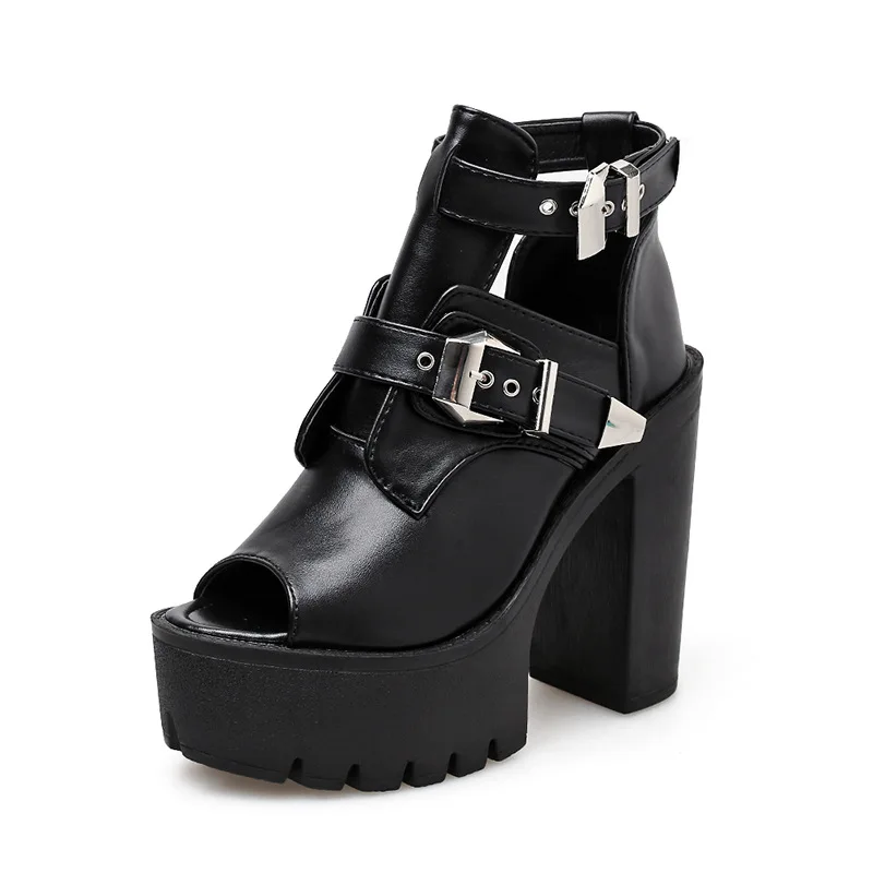 2021 autumn new fashion super high heel women's shoes thick bottom waterproof platform thick heel hollow Roman high heel open
2021 autumn new fashion super high heel women's shoes thick bottom waterproof platform thick heel hollow Roman high heel open