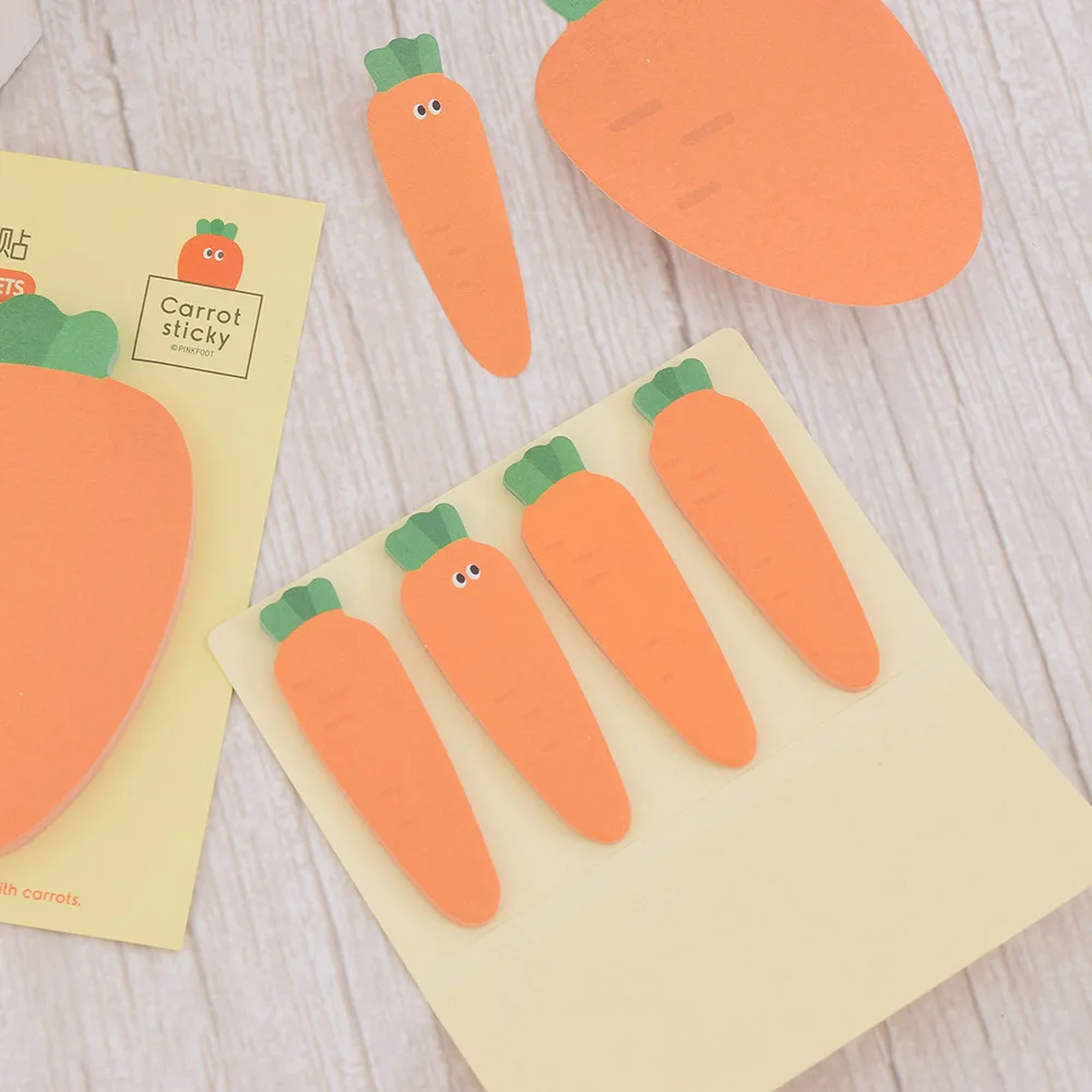 Novelty 50/80sheets Office School Supplies Stationery Sticky Notes Memo Pads Carrot Note Memo Pads
Novelty 50/80sheets Office School Supplies Stationery Sticky Notes Memo Pads Carrot Note Memo Pads