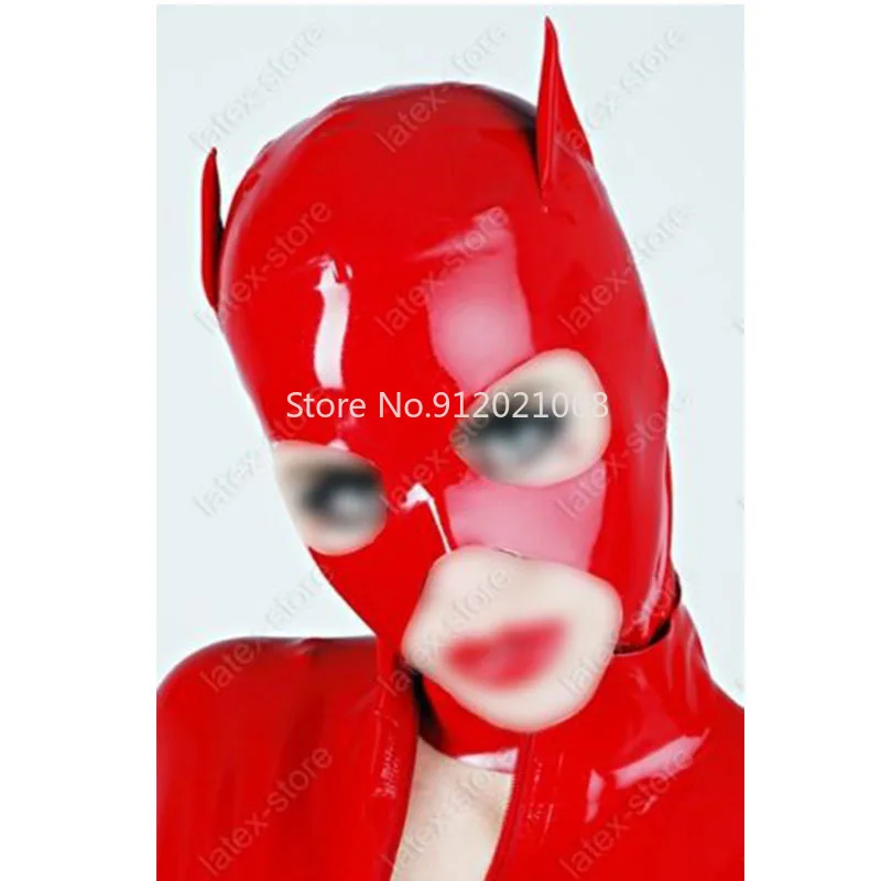 Latex Rubber Gummi Cat Mask Hood Customized Catsuit Suit 0.4mm Clubwear Cool Women Cosplay Costumes 
Latex Rubber Gummi Cat Mask Hood Customized Catsuit Suit 0.4mm Clubwear Cool Women Cosplay Costumes