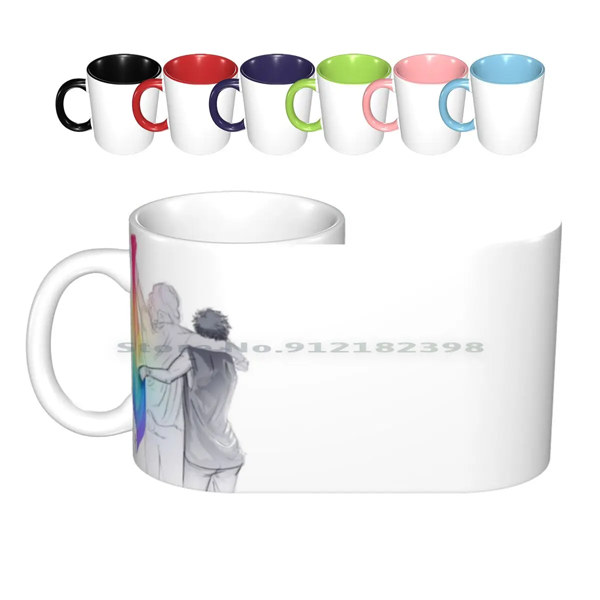 The Rainbow Flag : 'i Would If I Could… Not Yet , But Soon.' Ceramic Mugs Coffee Cups Milk Tea Mug Rainbow Rainbow Flag Pride
The Rainbow Flag : 'i Would If I Could… Not Yet , But Soon.' Ceramic Mugs Coffee Cups Milk Tea Mug Rainbow Rainbow Flag Pride