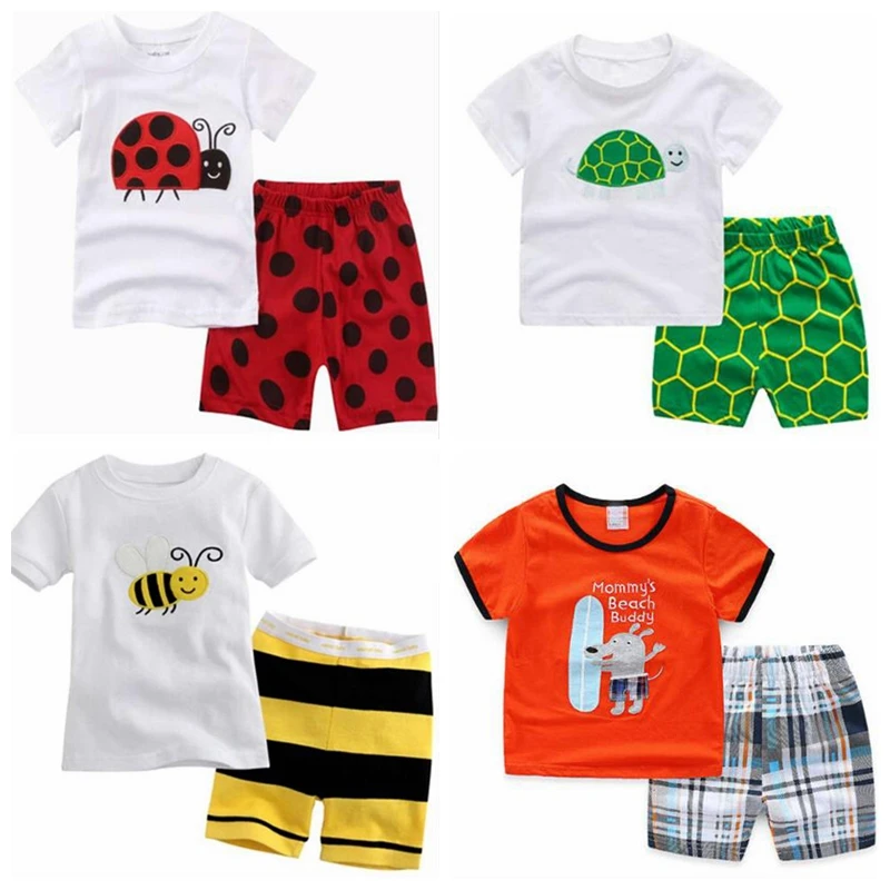 Новинка, детская одежда для мальчиков и девочек, детские пижамы, летние комплекты с коротким рукавом, детская одежда для сна с мультяшным пр... 
Новинка, детская одежда для мальчиков и девочек, детские пижамы, летние комплекты с коротким рукавом, детская одежда для сна с мультяшным пр...