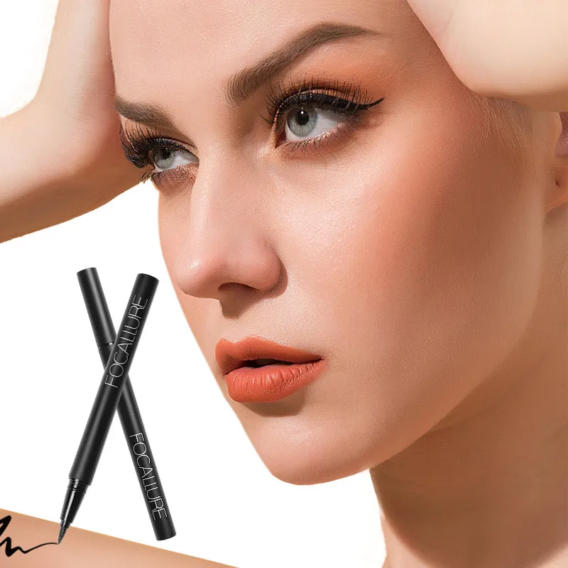 Focallure Black Liquid Eyeliner 24 Hours Long lasting Waterproof Quick-dry Eye Liner Pencil Professional Makeup Beauty Tools 
Focallure Black Liquid Eyeliner 24 Hours Long lasting Waterproof Quick-dry Eye Liner Pencil Professional Makeup Beauty Tools