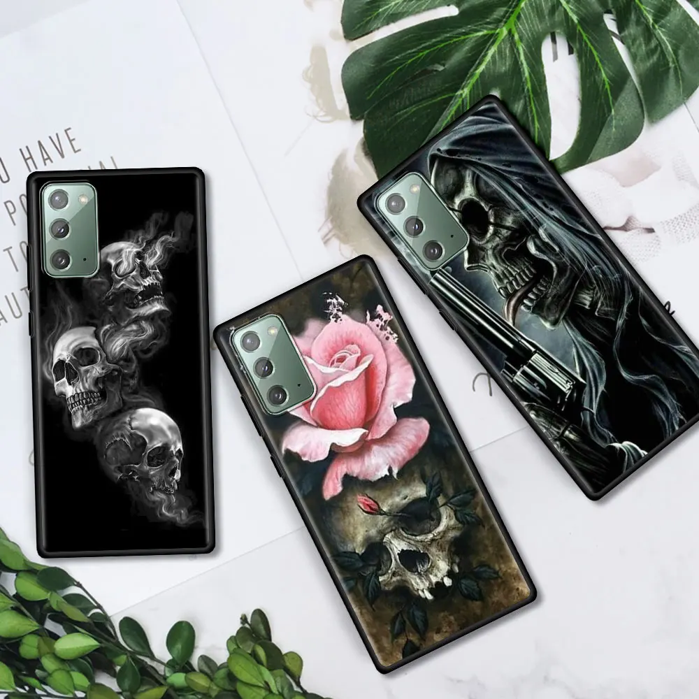 Grim Reaper Skull Skeleton Coque For Samsung Galaxy Note 20 Ultra 5G 10 Plus 9 8 Note10 Lite Shockproof Phone Case Black Capas
Grim Reaper Skull Skeleton Coque For Samsung Galaxy Note 20 Ultra 5G 10 Plus 9 8 Note10 Lite Shockproof Phone Case Black Capas