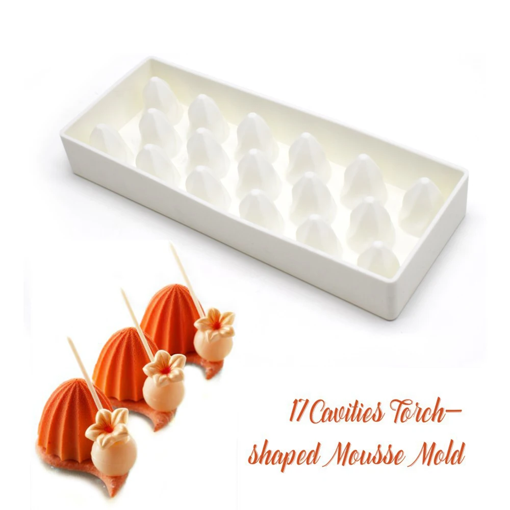 17 Cavity 3d Silicone Mold Combination For Baking Mousse Chocolate Jelly Pudding Candy Pastry Desserts Mold Cake Decorating Tool
17 Cavity 3d Silicone Mold Combination For Baking Mousse Chocolate Jelly Pudding Candy Pastry Desserts Mold Cake Decorating Tool
