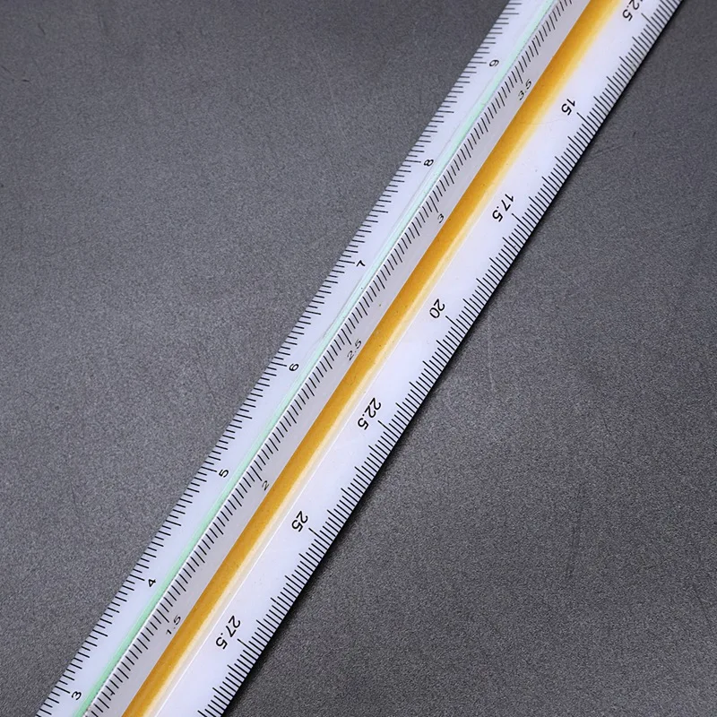 1:20 1:25 1:50 1:75 1:100 1:125 Plastic Triangular Scale Ruler
1:20 1:25 1:50 1:75 1:100 1:125 Plastic Triangular Scale Ruler