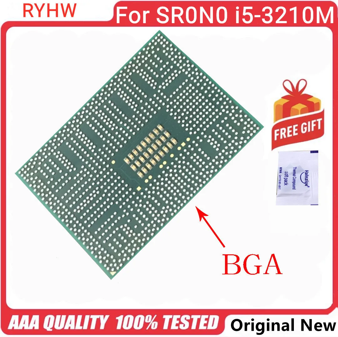 1-10PCS 100% New test very good product For SR0N0 i5-3210M I5 3210M CPU bga chip with balls IC chips | Электронные компоненты и