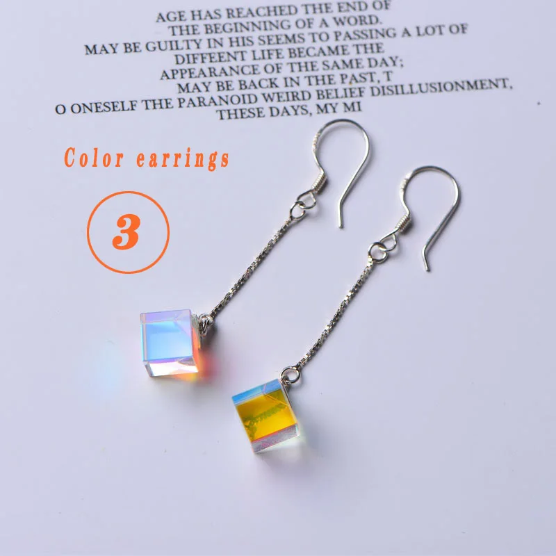 Светильник кубический браслет ожерелье серьги женский длинный темперамент