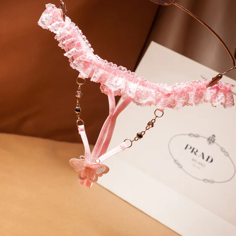 Sexy Briefs women underwear Lingerie lace T-back Open Crotch Lace Butterfly G String Thongs Lingerie T-Back Thongs Underpants
Sexy Briefs women underwear Lingerie lace T-back Open Crotch Lace Butterfly G String Thongs Lingerie T-Back Thongs Underpants