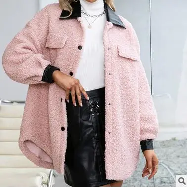 Female Coat, Turn-Down Collar Long Sleeve Jacket Greatcoat with Buttons for Fall Winter 2022
Female Coat, Turn-Down Collar Long Sleeve Jacket Greatcoat with Buttons for Fall Winter 2022
