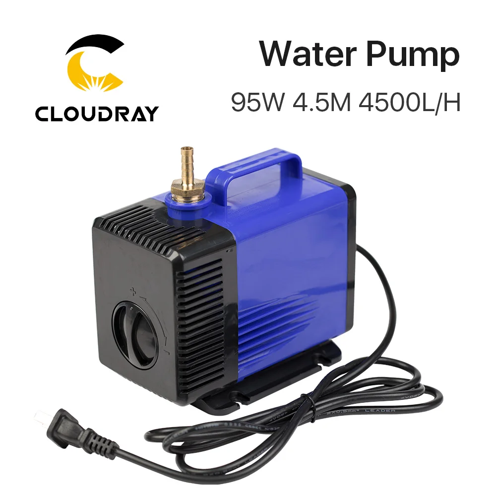 Submersible Water Pump 95W 4.5M 4500L/H IPX8 220V for CO2 Laser Engraving Cutting Machine 
Submersible Water Pump 95W 4.5M 4500L/H IPX8 220V for CO2 Laser Engraving Cutting Machine