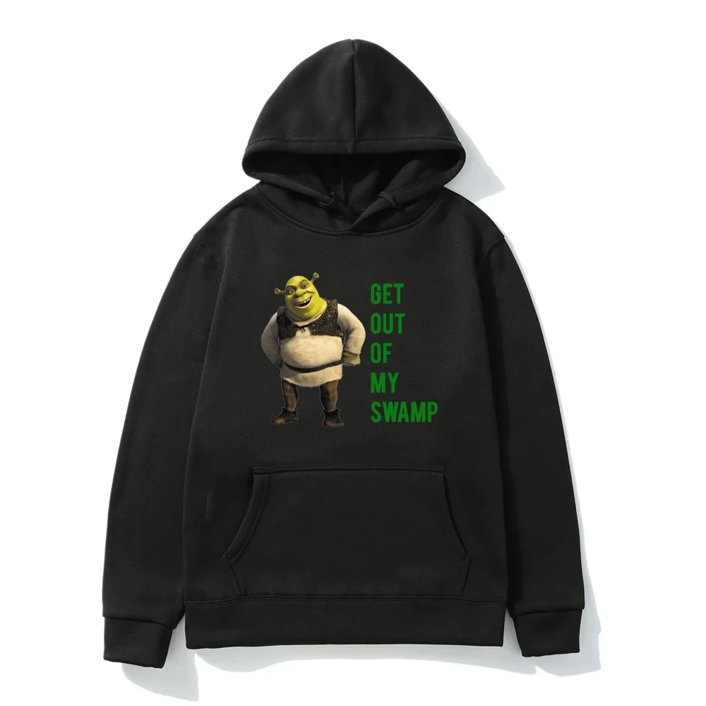 Shrek Fiona Film Man Hoodie Get Out of My Swamp Individuality Sweatshirt Man Women Original Print Hooded Sweatshirt New Trend
Shrek Fiona Film Man Hoodie Get Out of My Swamp Individuality Sweatshirt Man Women Original Print Hooded Sweatshirt New Trend