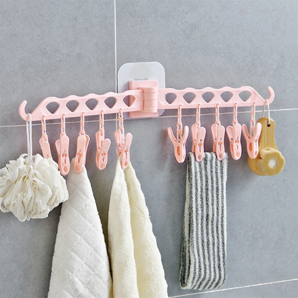 Multi-Purpose Hooks clothes rack plastic multiclamp windproof clothes hanger underwear sock drying clothes hanger
Multi-Purpose Hooks clothes rack plastic multiclamp windproof clothes hanger underwear sock drying clothes hanger