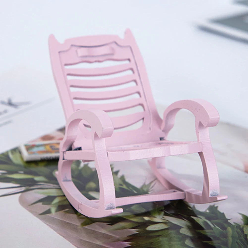 Miniature Dollhouse Furniture Beach Rocking Chair Kid Children Presents Gift Birch Plywood Handcraft Desktop Decor
Miniature Dollhouse Furniture Beach Rocking Chair Kid Children Presents Gift Birch Plywood Handcraft Desktop Decor