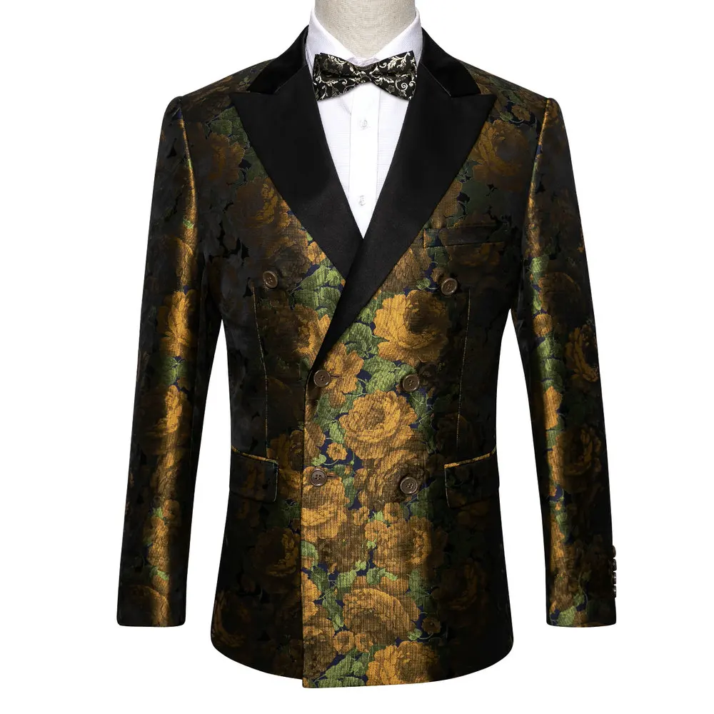 Gold Rose Floral Mens Suits Italian Design Custom Made Tuxedo Jacket Groom Suits For Men Blazers Party Barry.Wang Male Clothing
Gold Rose Floral Mens Suits Italian Design Custom Made Tuxedo Jacket Groom Suits For Men Blazers Party Barry.Wang Male Clothing