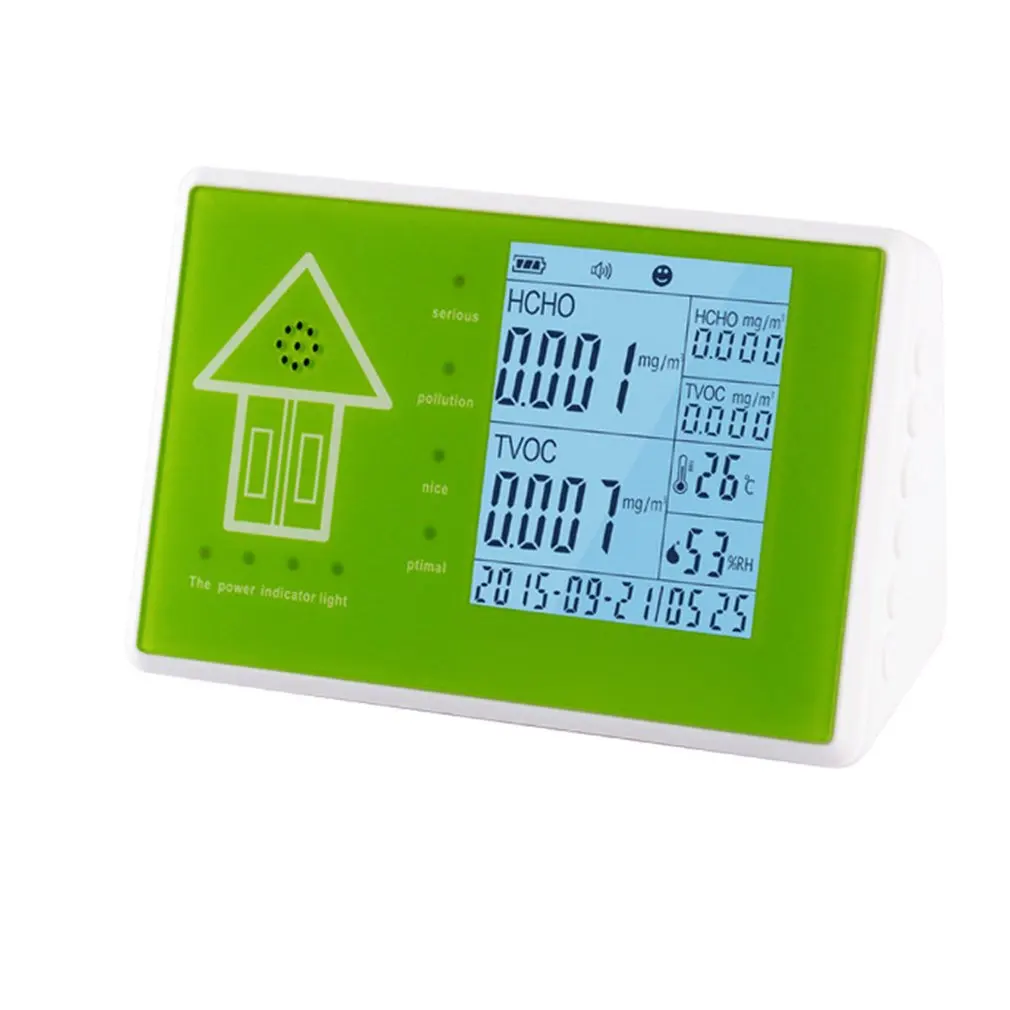 Монитор качества воздуха детектор формальдегида Pm2.5 толуол Pm10 газовый