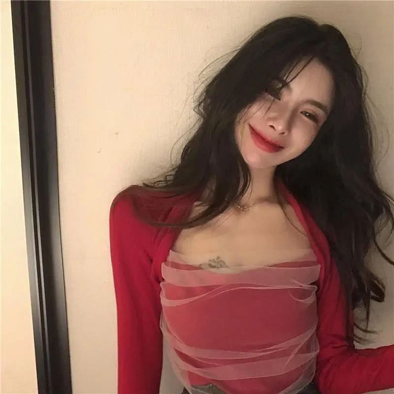 Women Long Sleeve Tops Sexy Deep Basic Solid Black White Casual Tshirt Sexy Women Crop Tee Shirt 2021 Summer Autumn T14 
Women Long Sleeve Tops Sexy Deep Basic Solid Black White Casual Tshirt Sexy Women Crop Tee Shirt 2021 Summer Autumn T14