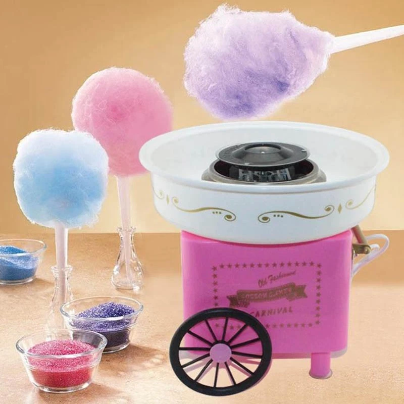 110-220V Mini Sweet Automatic Cotton Candy Machine Household Diy 500W Cotton Candy Maker Sugar Floss Machine For Kids
110-220V Mini Sweet Automatic Cotton Candy Machine Household Diy 500W Cotton Candy Maker Sugar Floss Machine For Kids