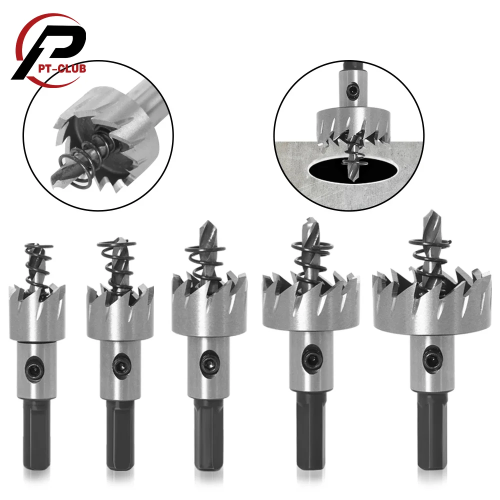 5Pcs High-Speed Steel Hole Saw Cutting Kit Drill Bits Opener Cutter Tool for Stainless Steel Copper Iron 16~30mm
5Pcs High-Speed Steel Hole Saw Cutting Kit Drill Bits Opener Cutter Tool for Stainless Steel Copper Iron 16~30mm