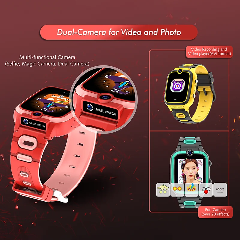 Kids Smart Watch Music Game Smartwatch Pedometer Sports Watch MP3 Smart Phone Watch Clock Waterproof Video Recorder Child Gifts
Kids Smart Watch Music Game Smartwatch Pedometer Sports Watch MP3 Smart Phone Watch Clock Waterproof Video Recorder Child Gifts