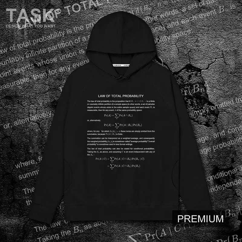 Subject Maths Law Of Total Probability hoodie sweatshirt Hoody Popular thick coat hoodies loose hooded long sleeve Hipster 01
Subject Maths Law Of Total Probability hoodie sweatshirt Hoody Popular thick coat hoodies loose hooded long sleeve Hipster 01