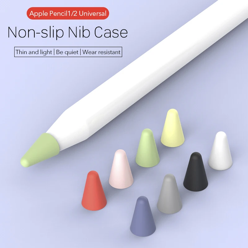 8 pcs Colors Silicone Soft Replacement Tip Case Nib Cover Skin For Apple Pencil 1st 2nd Stylus Touchscreen Pen Tip Cover Cases
8 pcs Colors Silicone Soft Replacement Tip Case Nib Cover Skin For Apple Pencil 1st 2nd Stylus Touchscreen Pen Tip Cover Cases