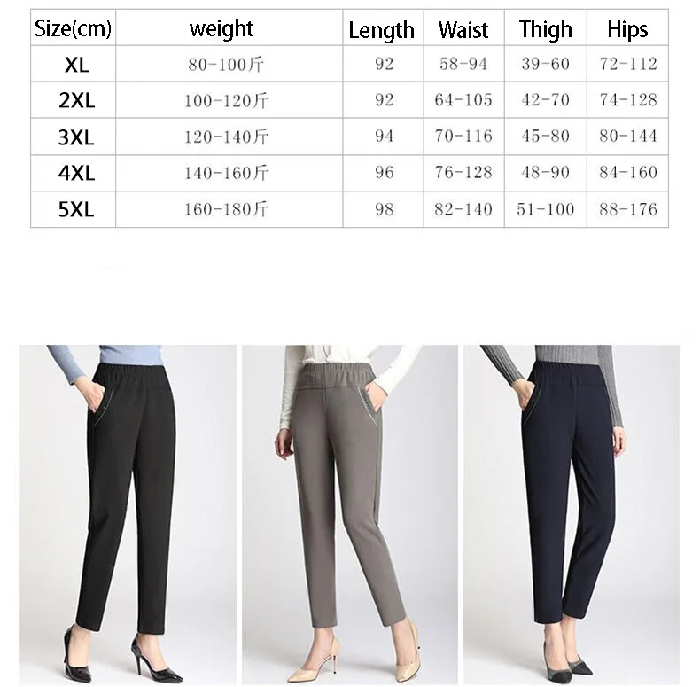 XL-5XL Pants Women Large Size Simple High Waist Leisure Long Trousers Straight Womens Pocket All-match Female Office Lady D80802
XL-5XL Pants Women Large Size Simple High Waist Leisure Long Trousers Straight Womens Pocket All-match Female Office Lady D80802