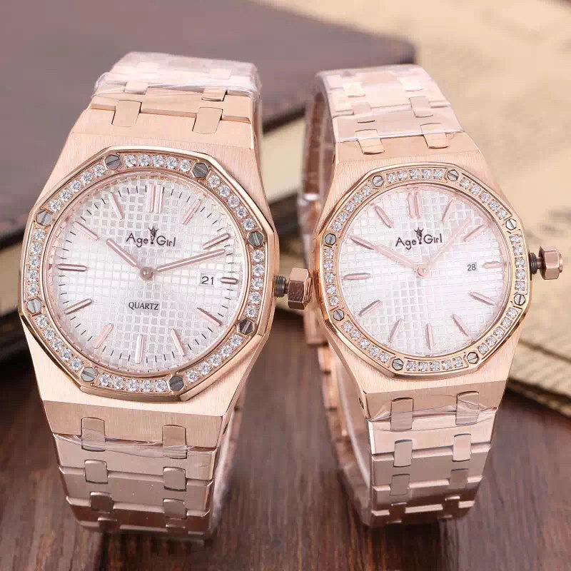 Top Classic New Men Women Lady Watch Stainless Steel Japanese Quartz Sapphire Rose Gold Black White Diamonds Watches AAA+
Top Classic New Men Women Lady Watch Stainless Steel Japanese Quartz Sapphire Rose Gold Black White Diamonds Watches AAA+