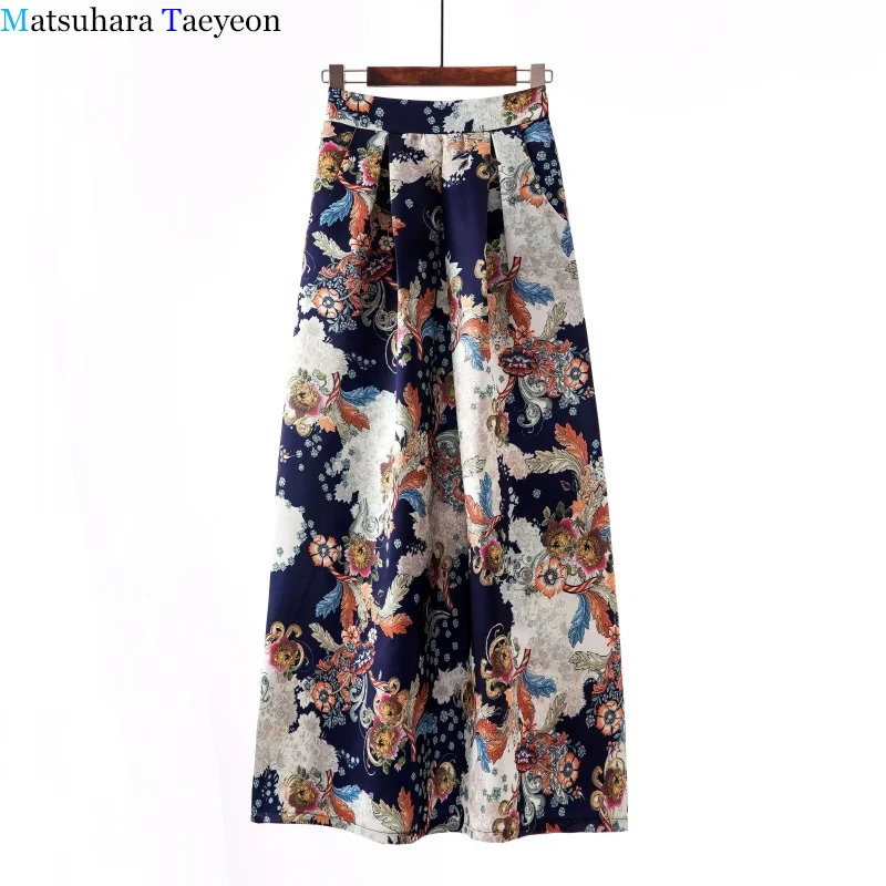 New Women Fashion print High Waist Chiffon Skirts Ladies Casual Fluffy Long Skirt summer Half Long Skirt Ankle-Length Skirt
New Women Fashion print High Waist Chiffon Skirts Ladies Casual Fluffy Long Skirt summer Half Long Skirt Ankle-Length Skirt