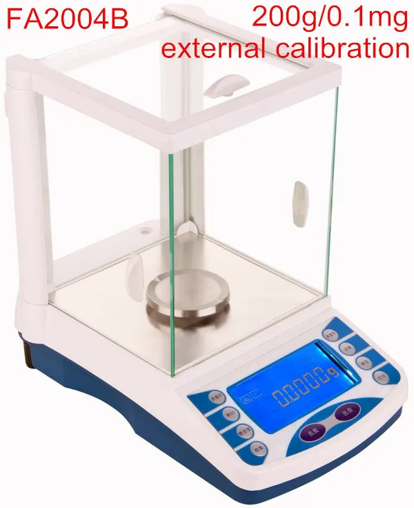 Лабораторный баланс 200 г/0,1 мг, RS232, FA2004B 
Лабораторный баланс 200 г/0,1 мг, RS232, FA2004B
