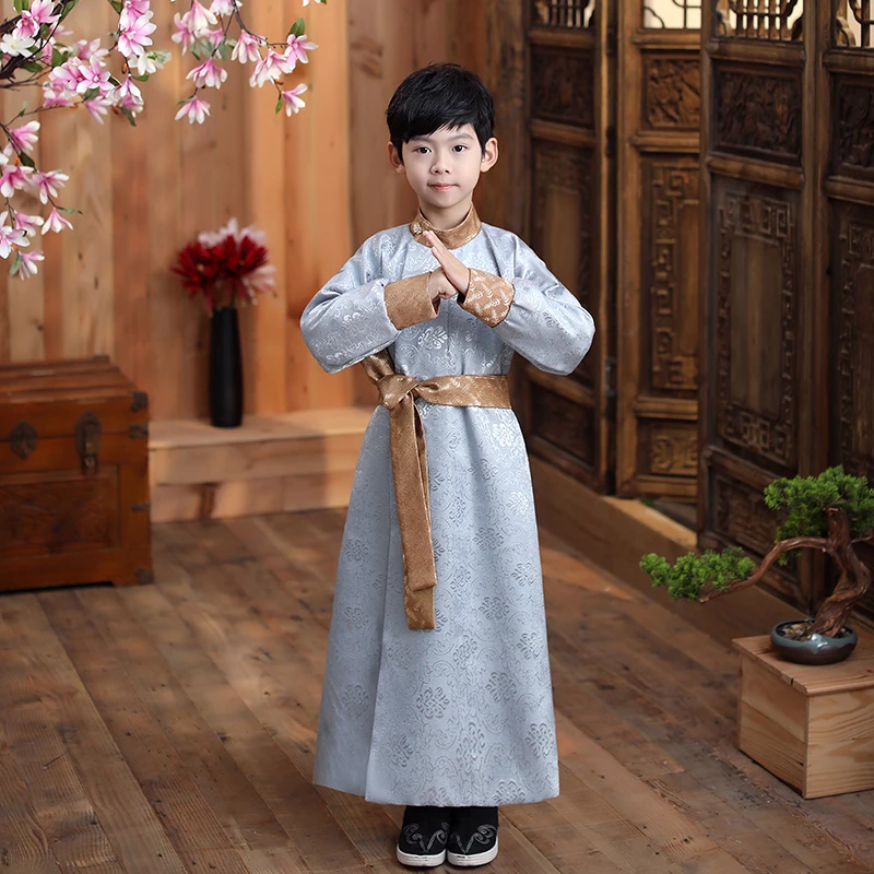 Детская традиционная одежда для мальчиков костюмы древний Китай Hanfu Комплект Детская форма для занятий кунг-фу, большой Размеры
Детская традиционная одежда для мальчиков костюмы древний Китай Hanfu Комплект Детская форма для занятий кунг-фу, большой Размеры