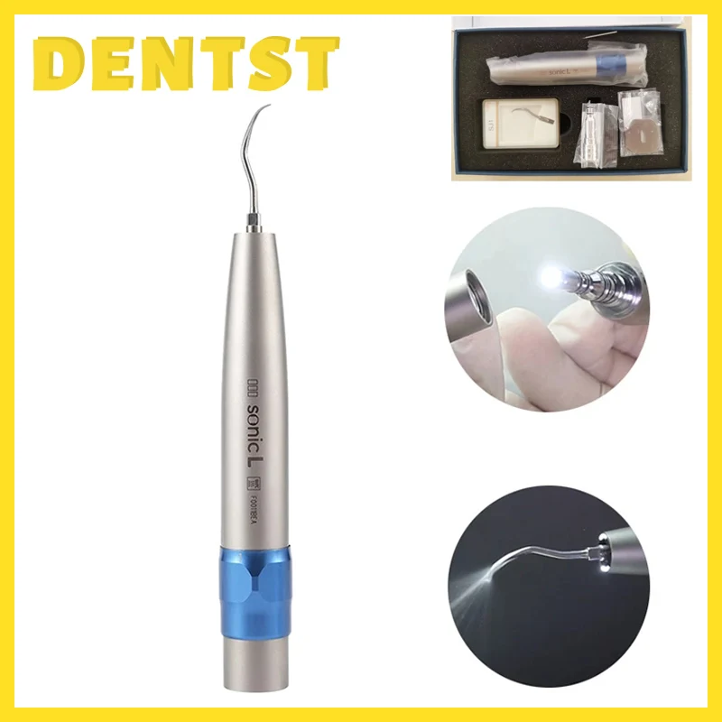 Dental Endodontic Multi Function Ultrasonic Air Scaler Handpiece with 3pcs Perio Scaling Tip for LED Coupling ultrasonido dental
Dental Endodontic Multi Function Ultrasonic Air Scaler Handpiece with 3pcs Perio Scaling Tip for LED Coupling ultrasonido dental