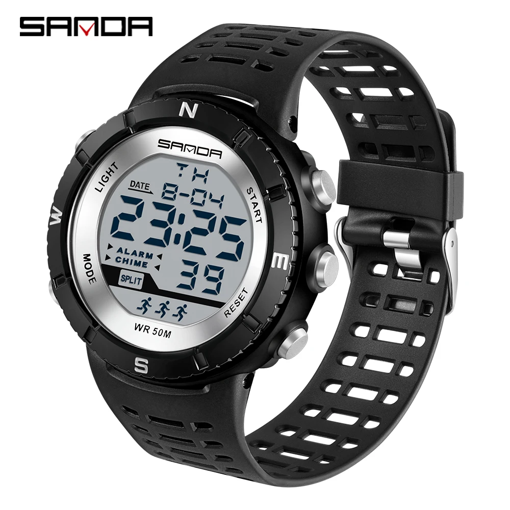 SANDA Men Sports Watches Fashion Shockproof Military Watch Wristwatches Men's Watches LED Digital Waterproof Clock Мужские часы
SANDA Men Sports Watches Fashion Shockproof Military Watch Wristwatches Men's Watches LED Digital Waterproof Clock Мужские часы