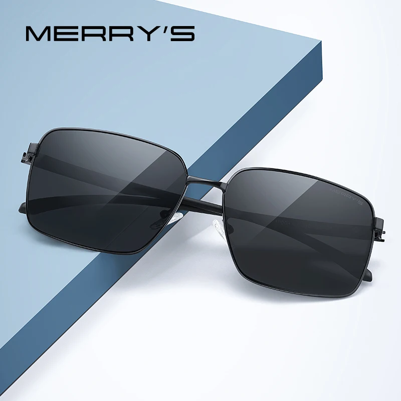 Фото Мужские классические роскошные брендовые солнцезащитные очки MERRYS